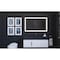 Castello Usa Smart Angelina 48 x 30 LED Smart Mirror with Voice Commands CB-SM432-48-30 - alternate 2